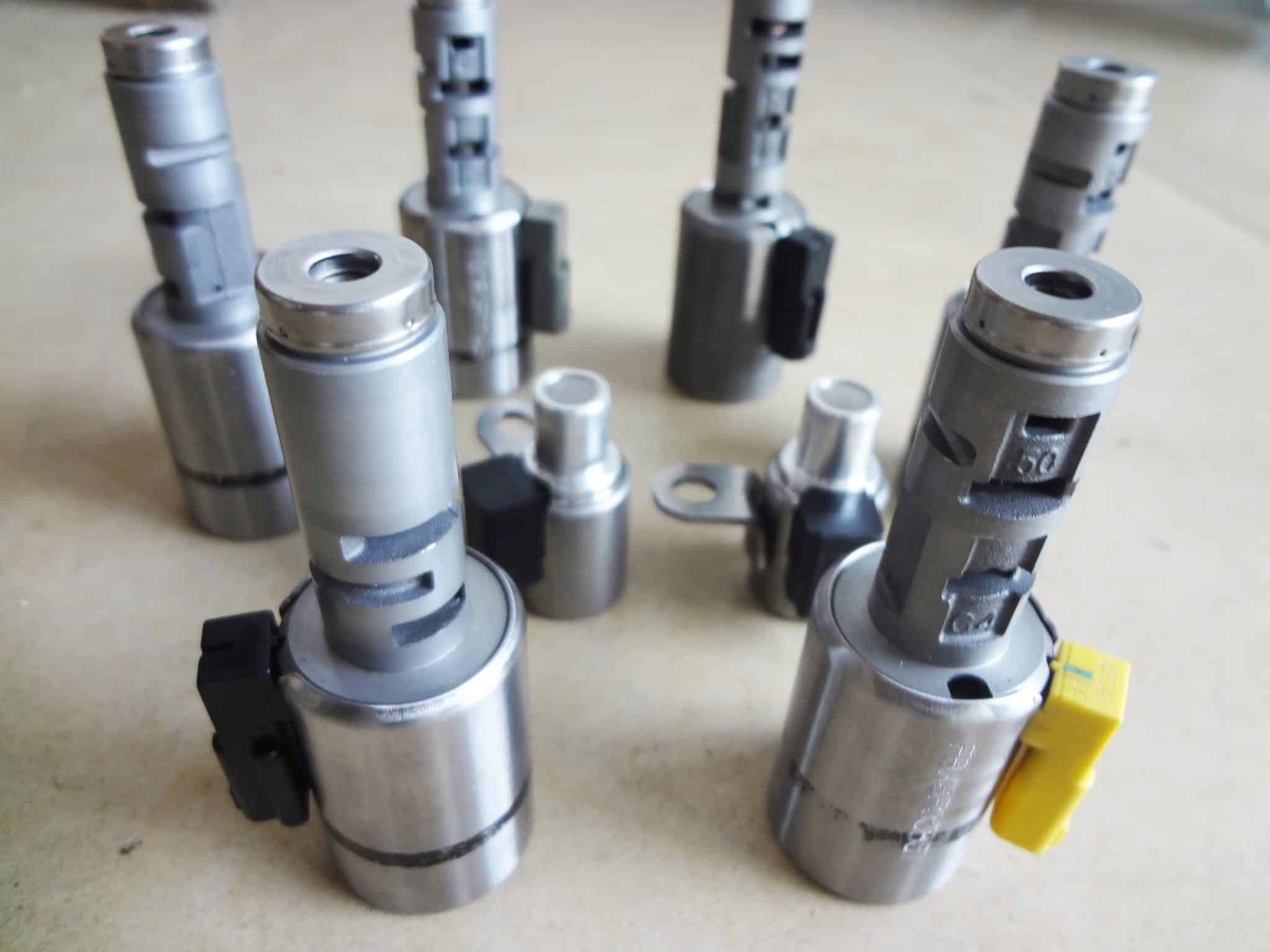 09G TF60SN Gearbox Solenoid set 8 pcs 2003On For Audi TT Volkswagen