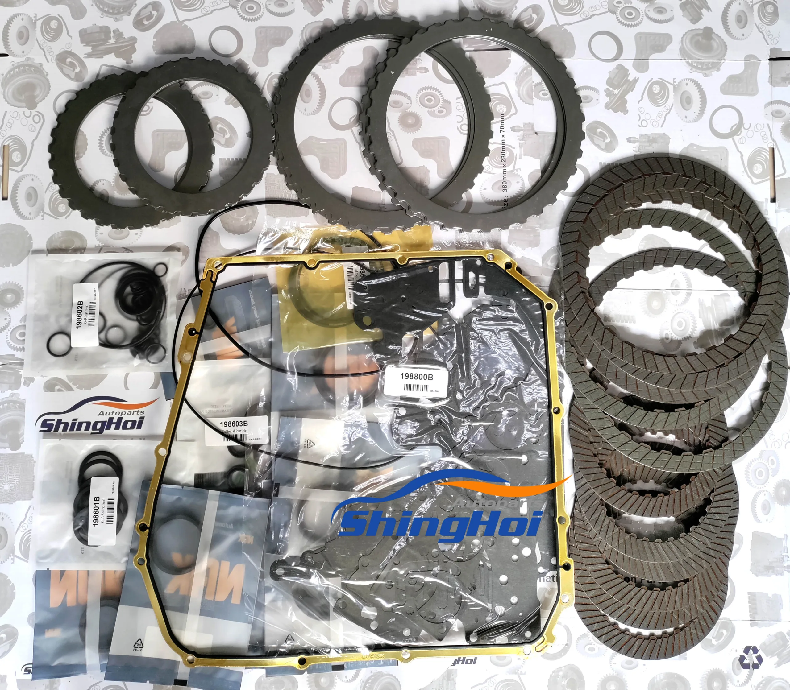 0B5 DL501 Transmission Master Rebuild Kit for Audi A4 A5 A6 A7 Q5 