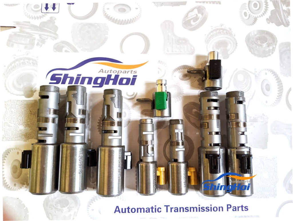 0C8 Transmission Solenoids Kit 8Speed For Audi Q7 VW Touareg 3.0L 4.2L