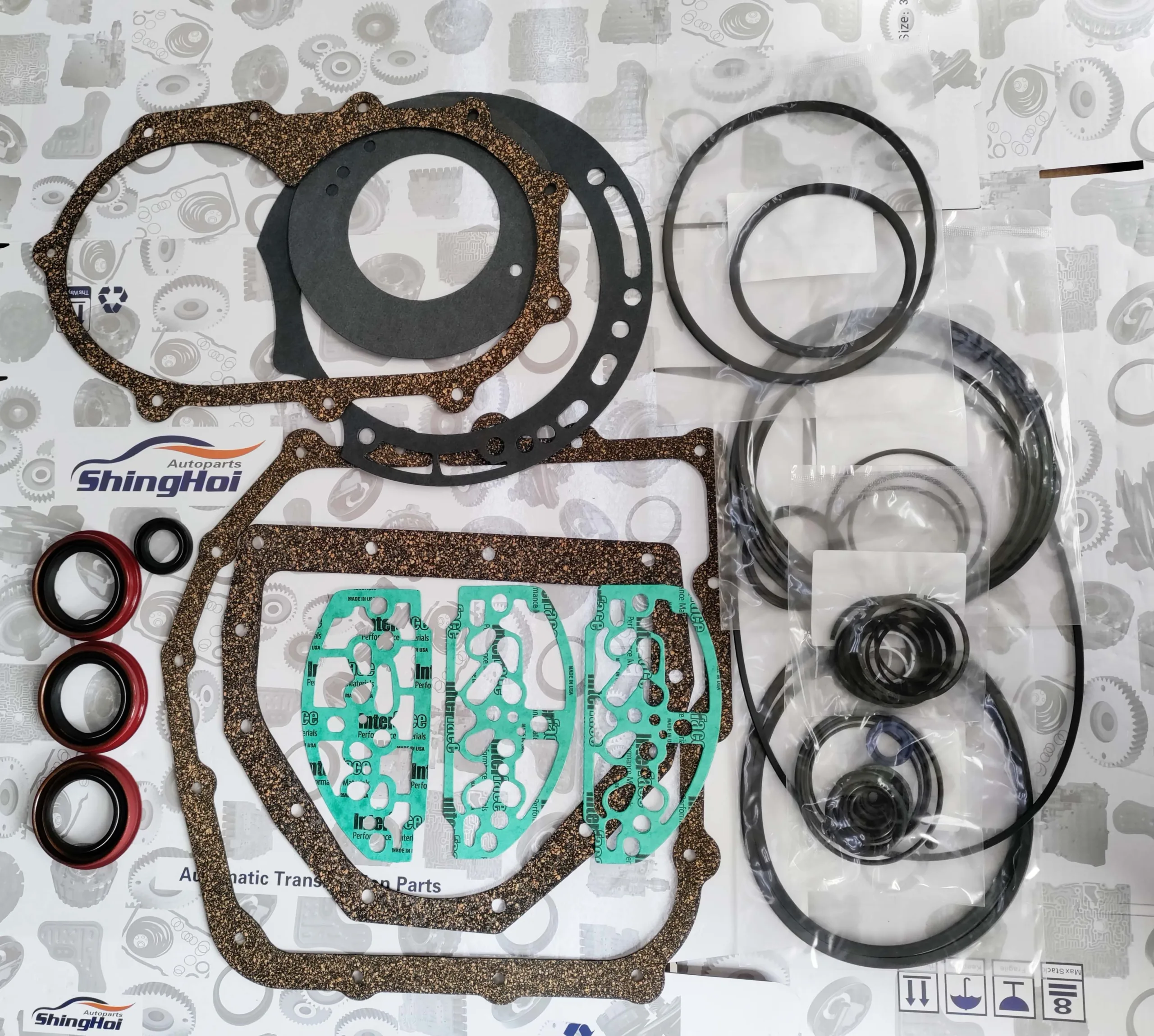 41TE A604 Transmission Overhaul Gasket Kit for DODGE CHRYSLER