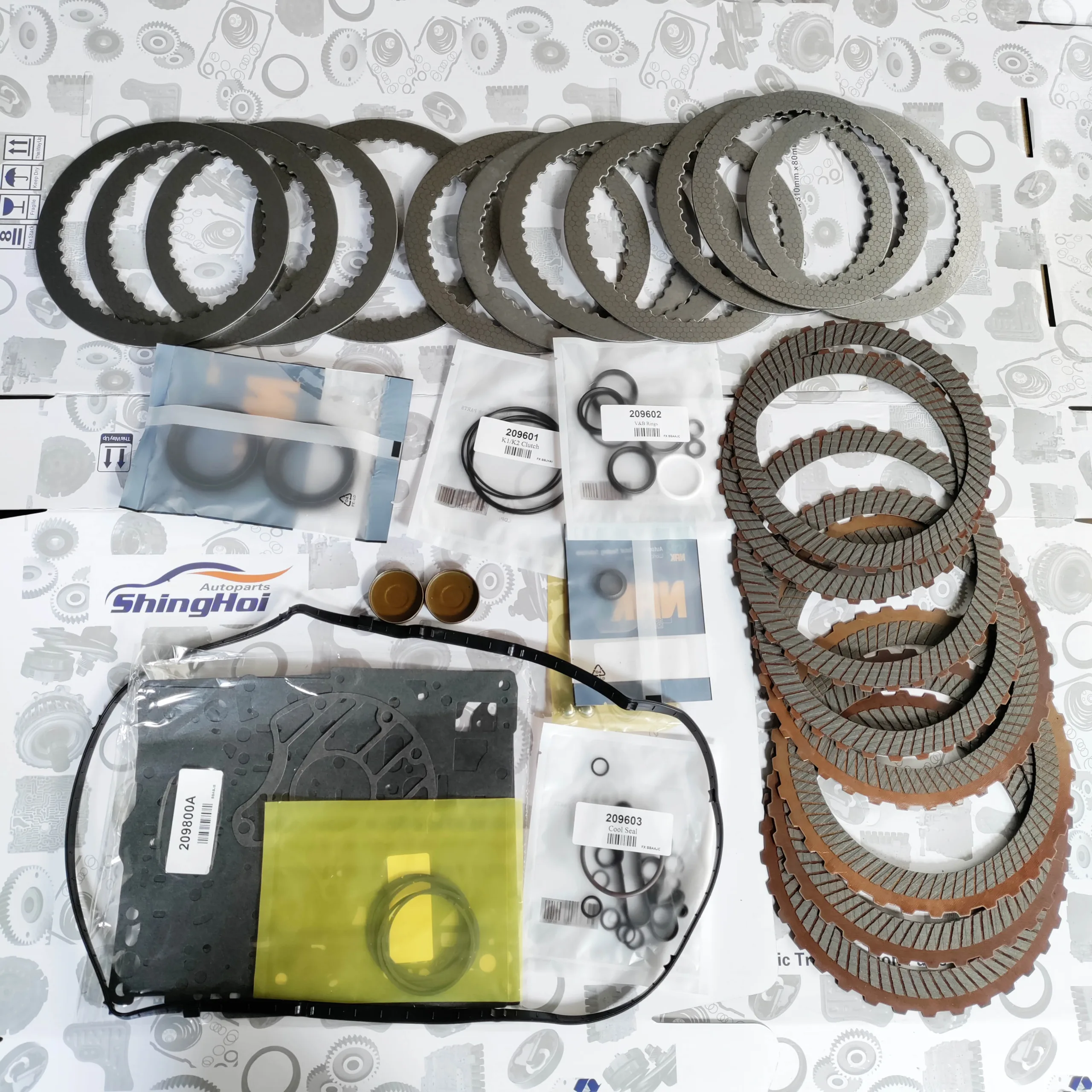 MPS6 Gearbox Master Rebuild Kit 6DCT450 for Sebring Dodge Avenger