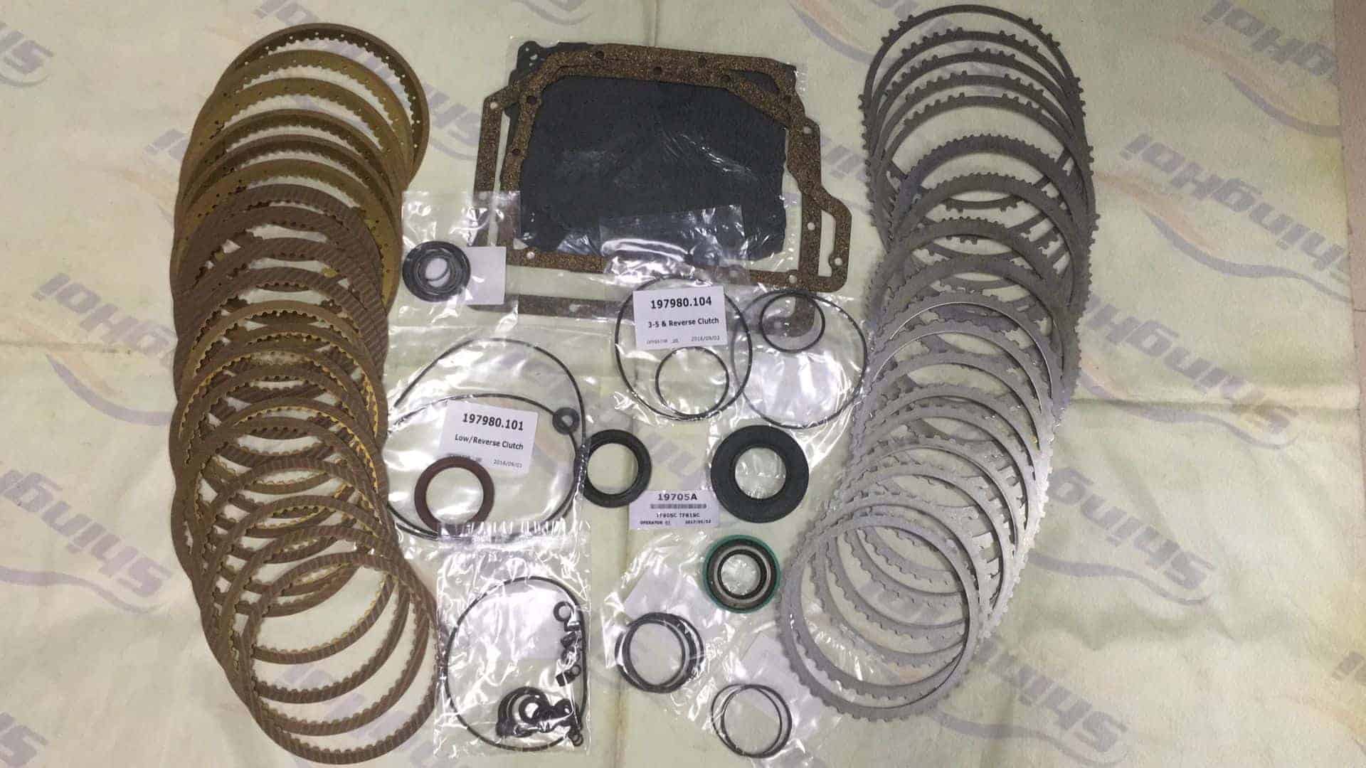 TF-81SC AF21 AW6A-EL Master Rebuilt kit For FORD MAZDA LAND ROVER