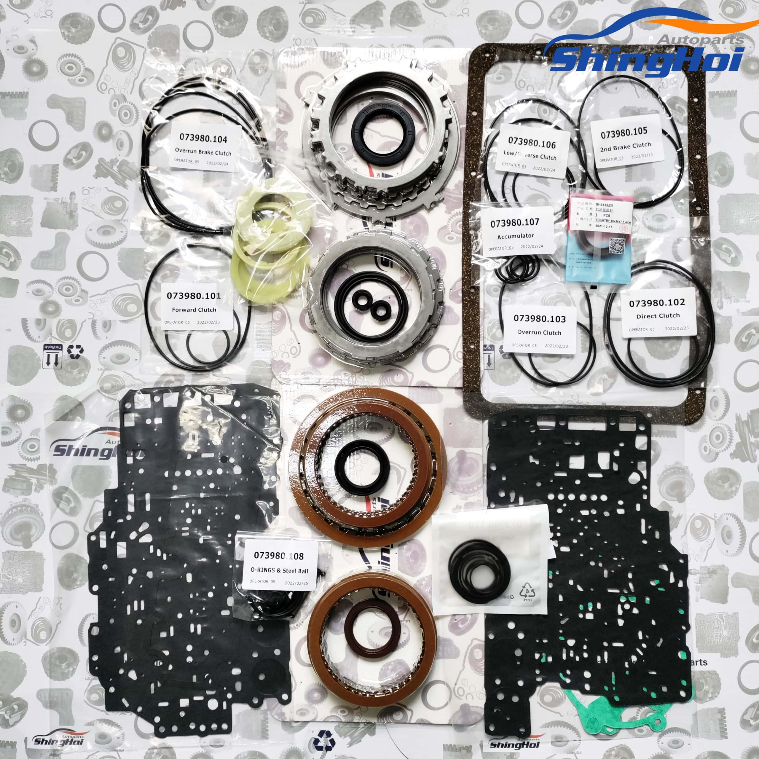 A343F 30-43LE Transmission Master Overhaul Kit For LEXUS TOYOTA