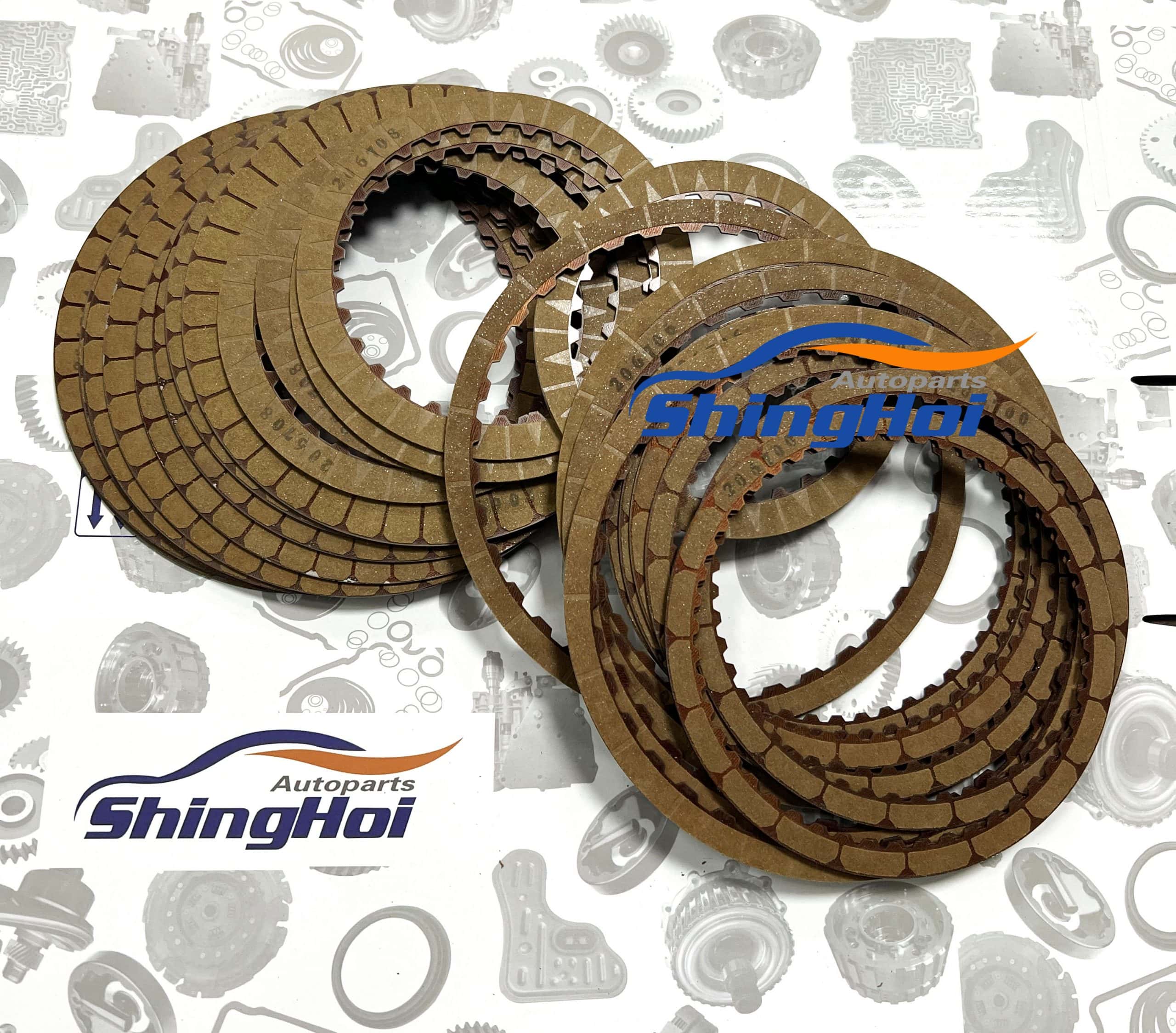 AC60E AC60F Transmission Friction Plates - Sheng Hai Auto Parts Co