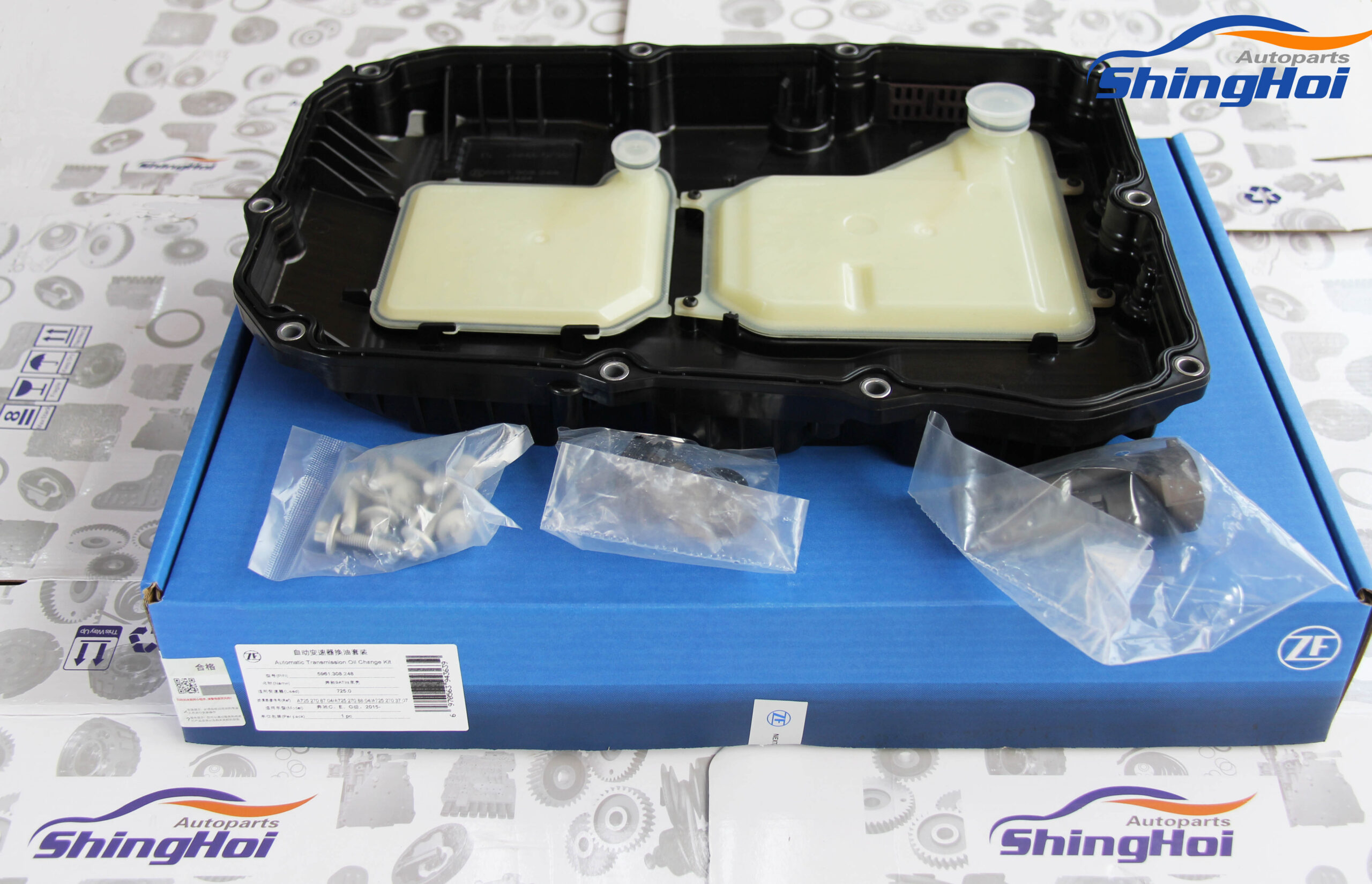 メル19766　bm11-asec ugm5-asecppsa10 3連番 Genuine New ZF 725.0 Transmission Oil Pan for Mercedes 9G-Tronic
