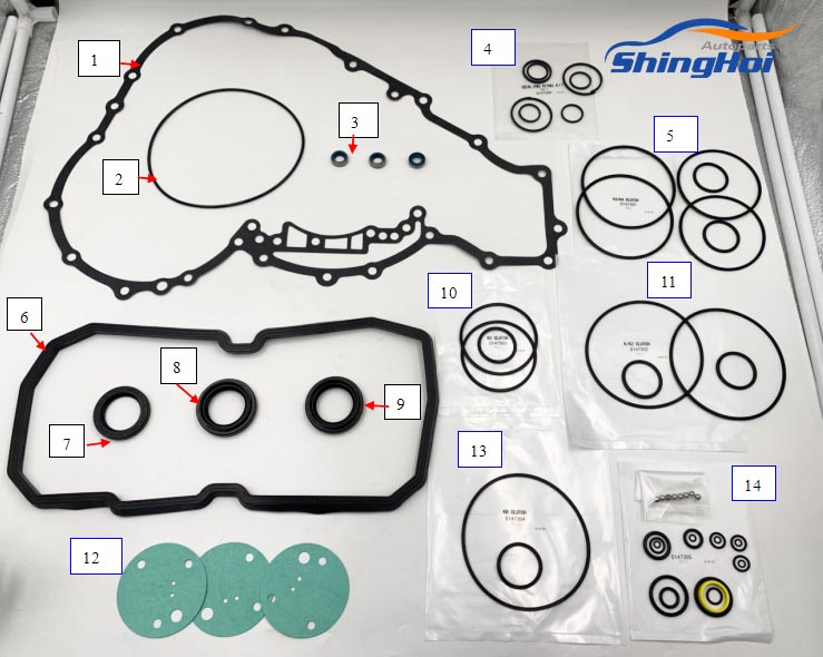 パーツ KINGU 722.7 Transmission Overhaul Gasket Kit for Mercedes - Sheng Hai