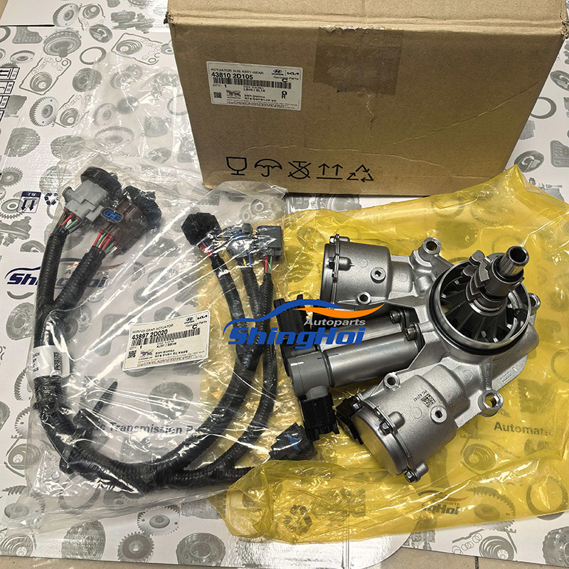 Genuine 43810-2D105 New D7UF1 Transmission Shift Motor With Wiring